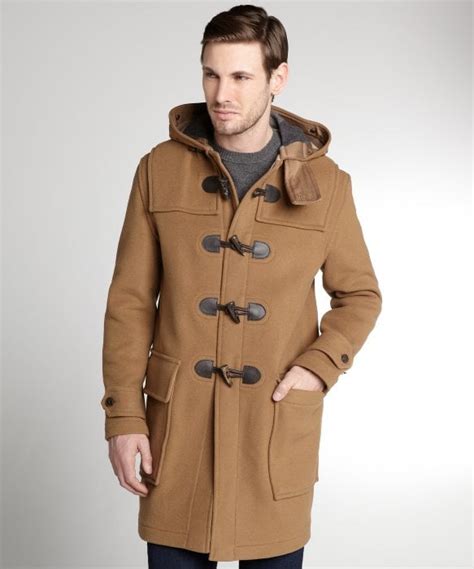 burberry toggle coat|burberry camel wool coat men's.